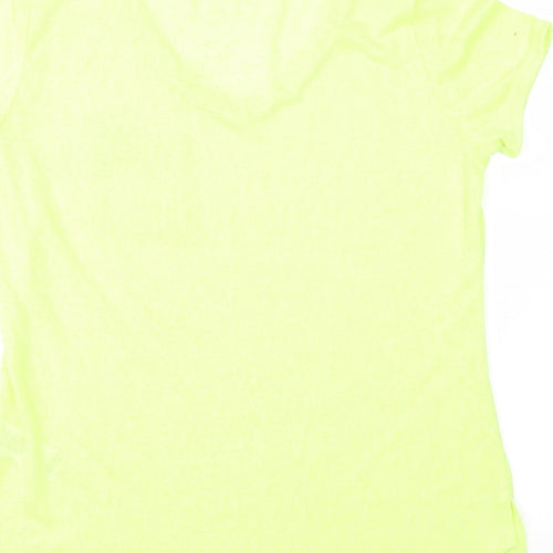 F&F Womens Green  Jersey Basic T-Shirt Size 12
