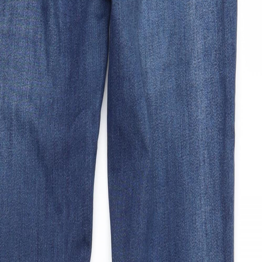 Zara Womens Blue  Denim Skinny Jeans Size 8 L29 in