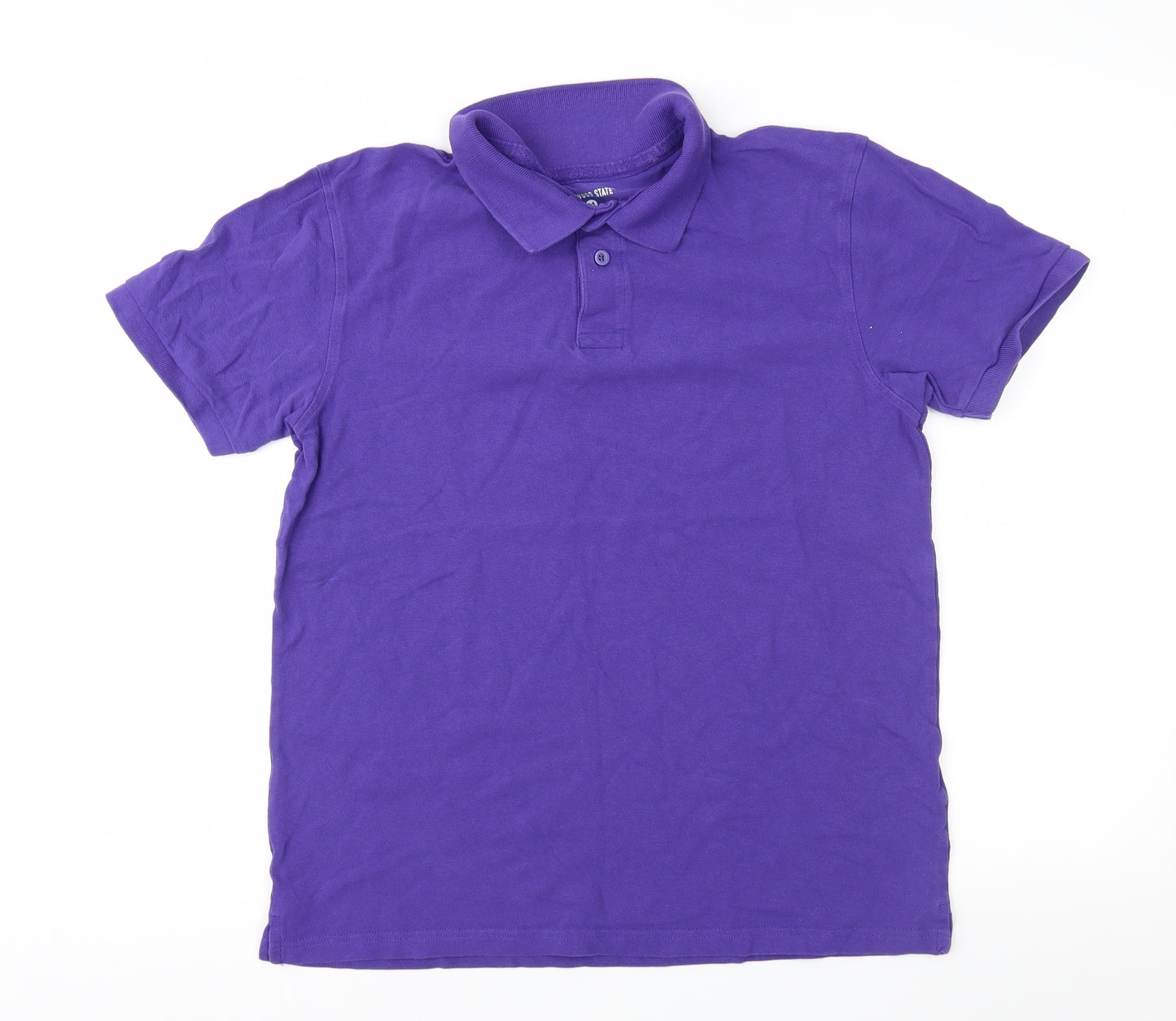 Cedar Wood State Mens Purple    Polo Size M