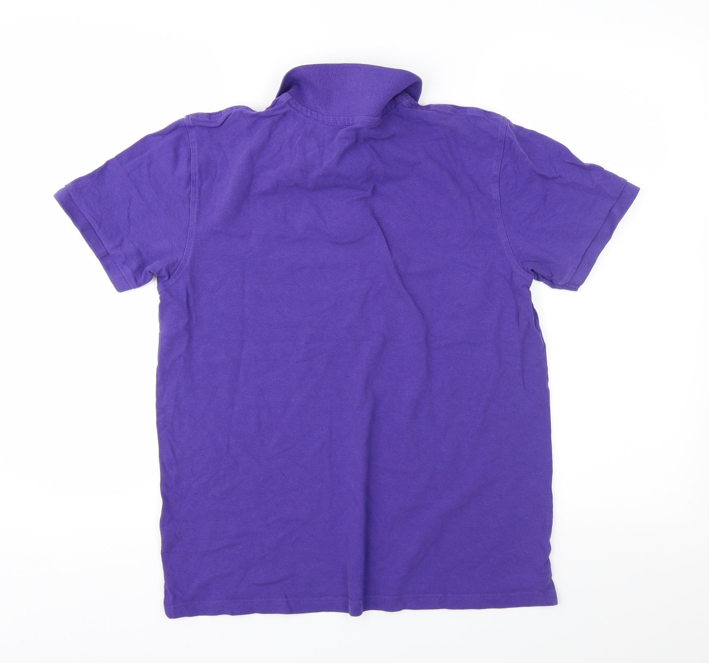 Cedar Wood State Mens Purple    Polo Size M