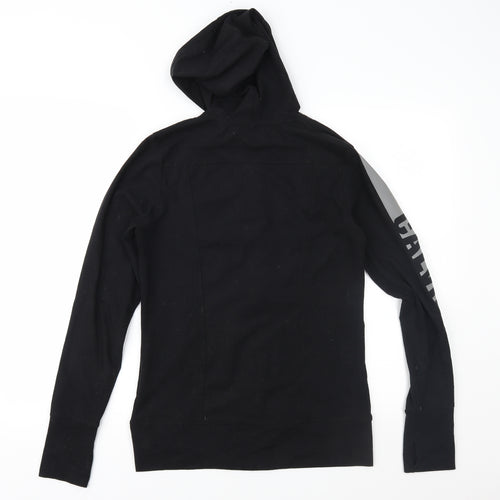 Calvin Klein Womens Black   Full Zip Hoodie Size S