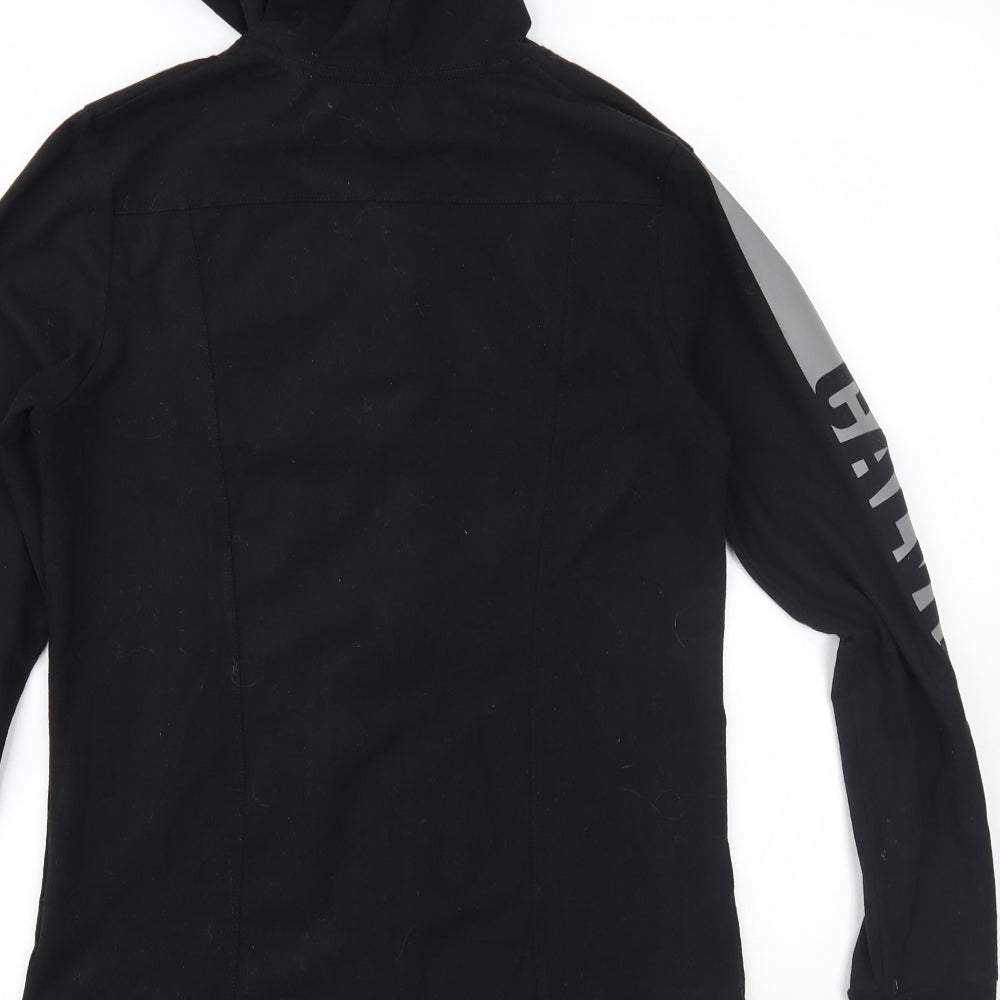 Calvin Klein Womens Black   Full Zip Hoodie Size S