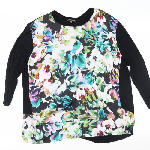 Warehouse Womens Multicoloured Floral  Basic Blouse Size 10