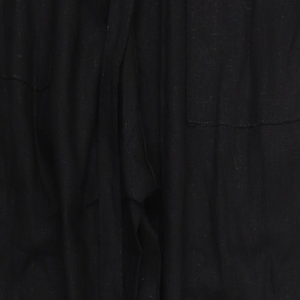 Primark Womens Black   Trousers  Size 14 L26 in