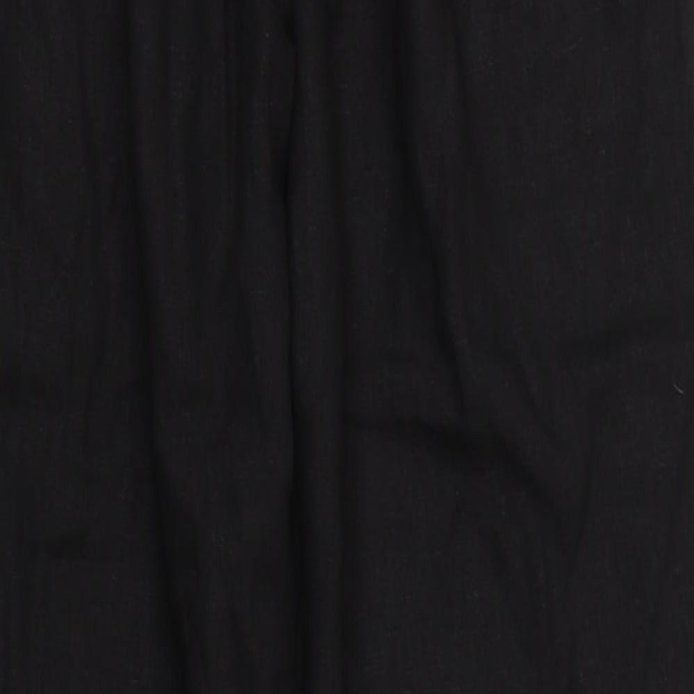 Primark Womens Black   Trousers  Size 14 L26 in