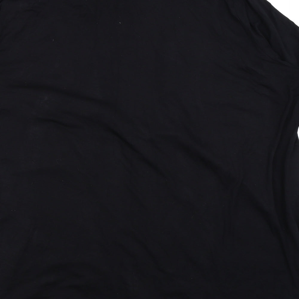 e. Womens Blue Check  Basic Blouse Size 26  - Cardigan and top all in one