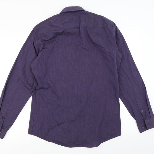NEXT Mens Purple    Dress Shirt Size 15.5