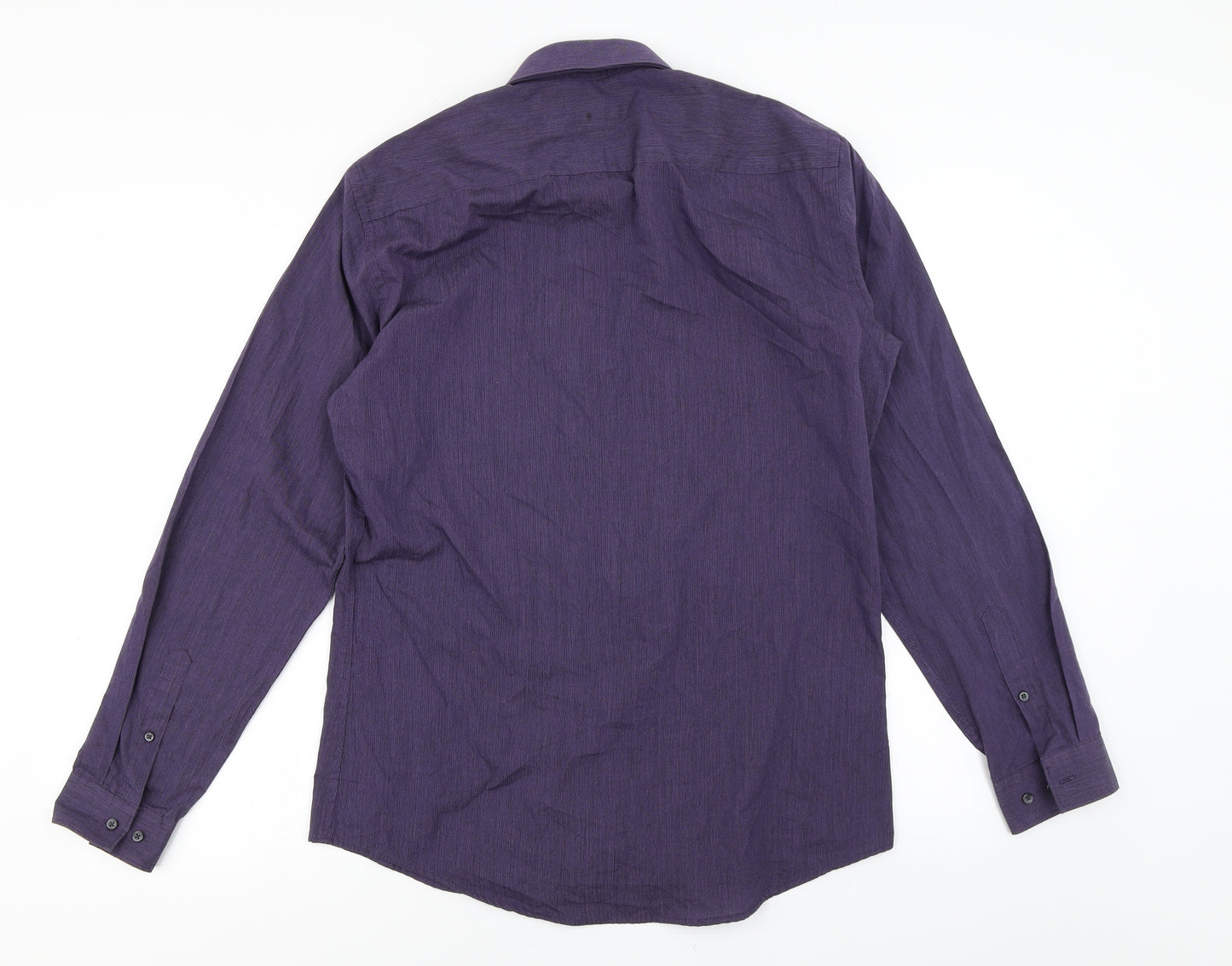 NEXT Mens Purple    Dress Shirt Size 15.5