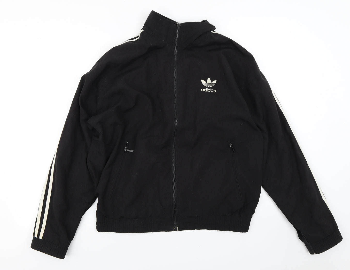 adidas Mens Blue   Bomber Jacket Jacket Size M