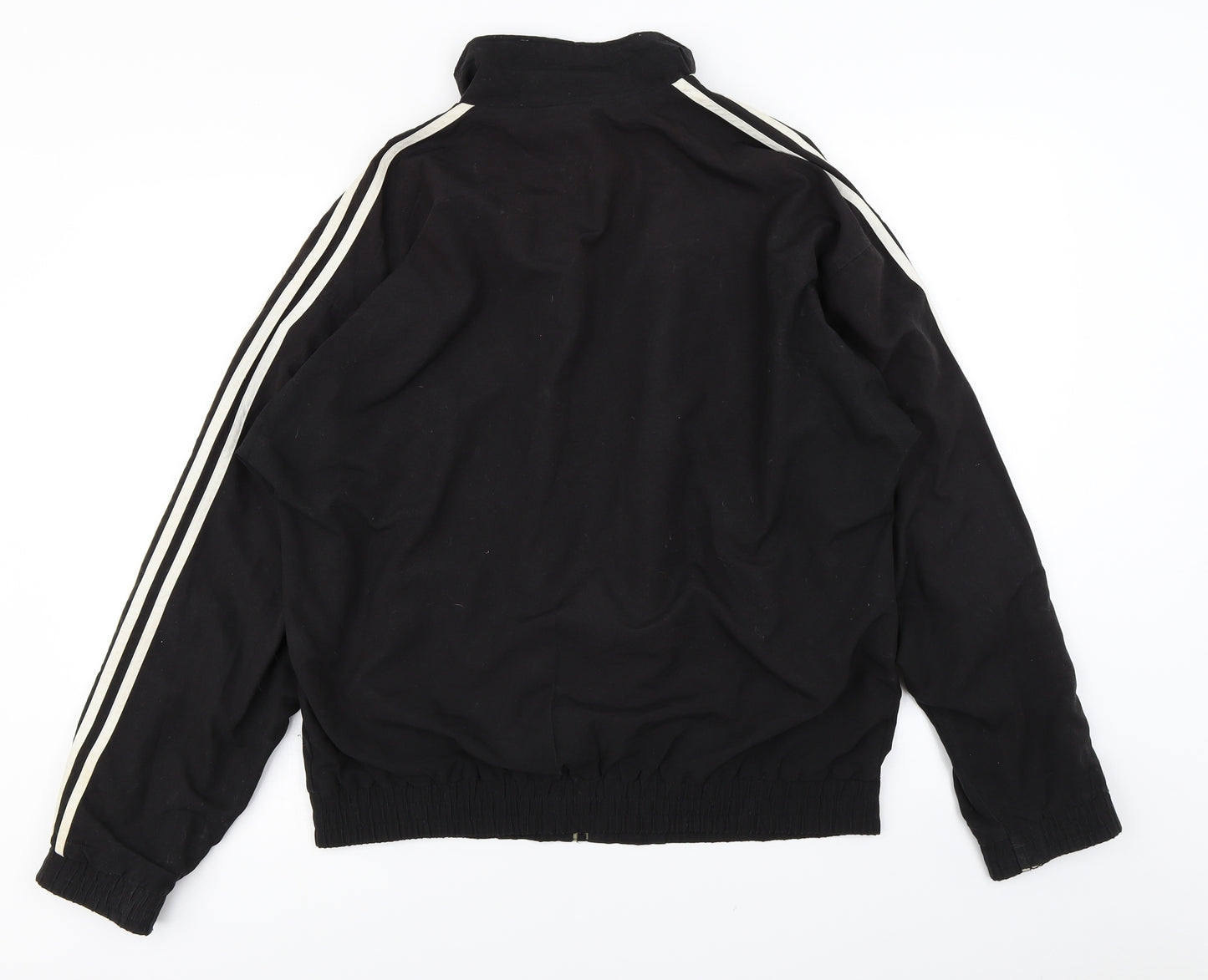 adidas Mens Blue   Bomber Jacket Jacket Size M