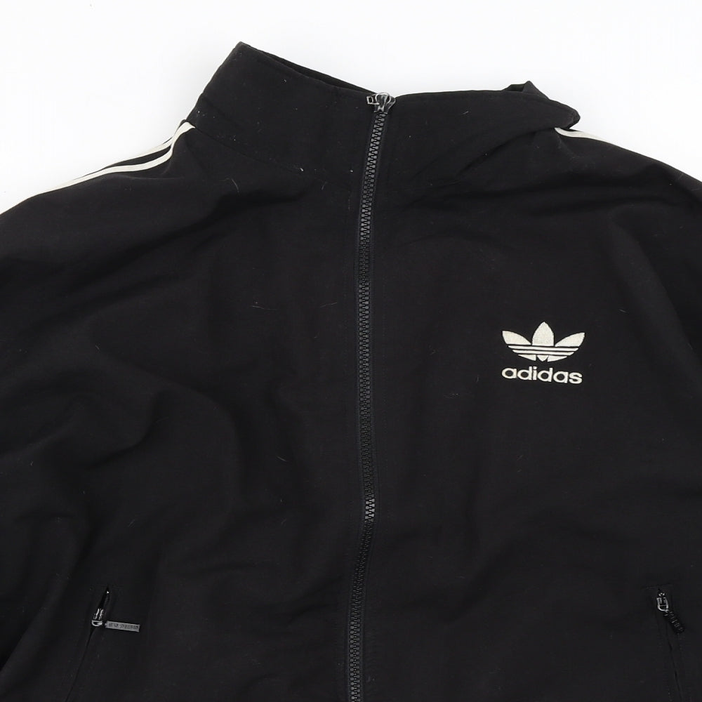 adidas Mens Blue   Bomber Jacket Jacket Size M