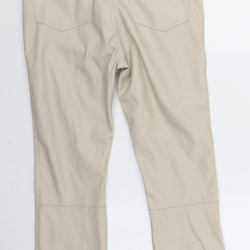 H&M Womens Beige   Skinny Jeans Size 14 L24 in