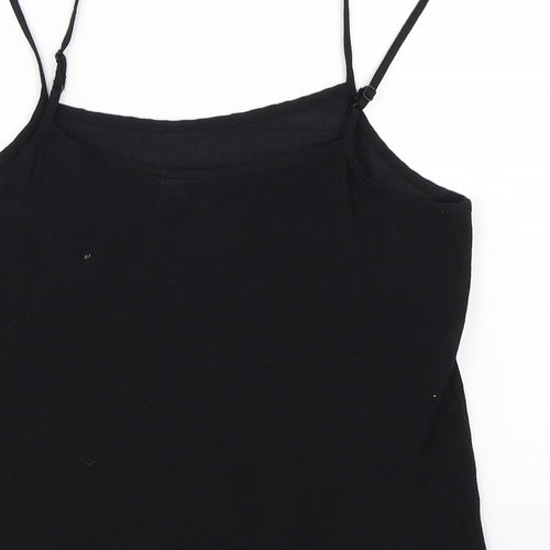 Divided Womens Black   Camisole Blouse Size 10