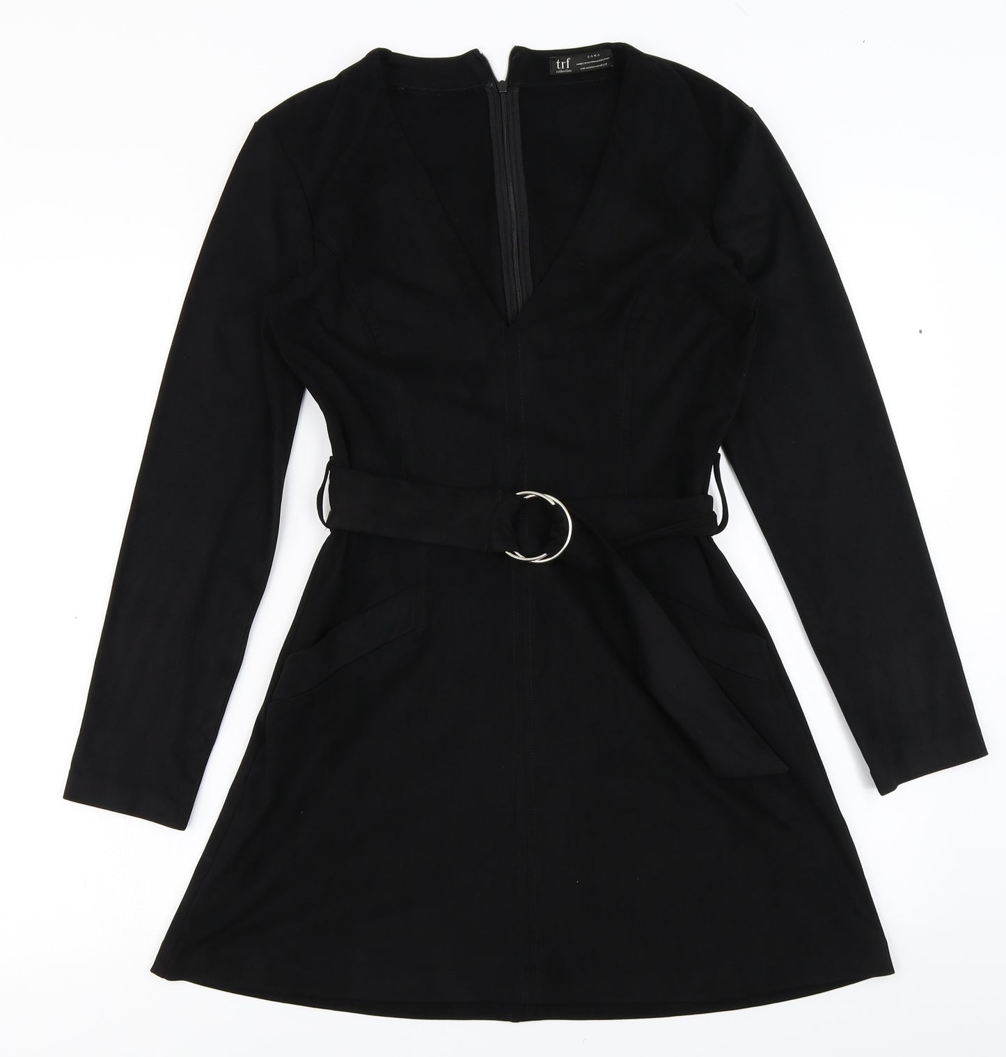 Zara Womens Black   Pencil Dress  Size M