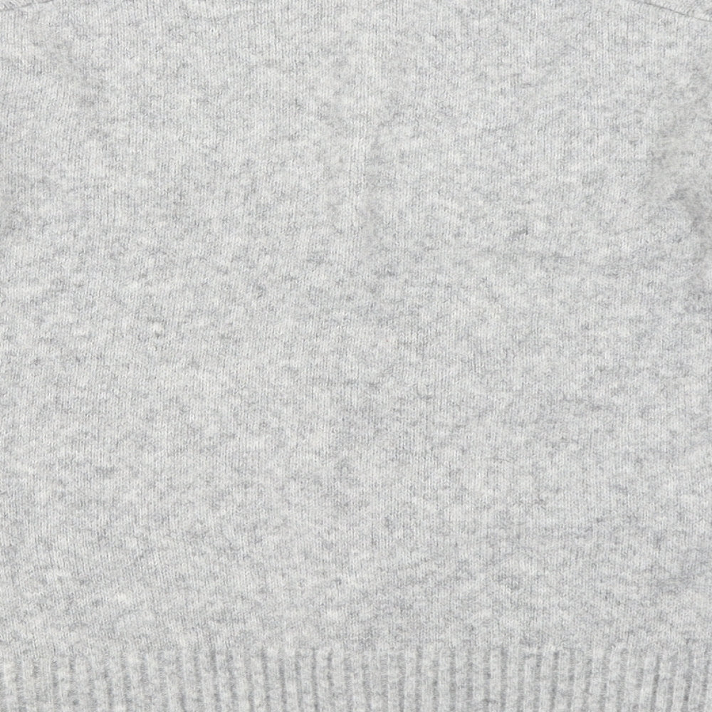 NEXT Womens Grey  Knit Pullover Jumper Size XS