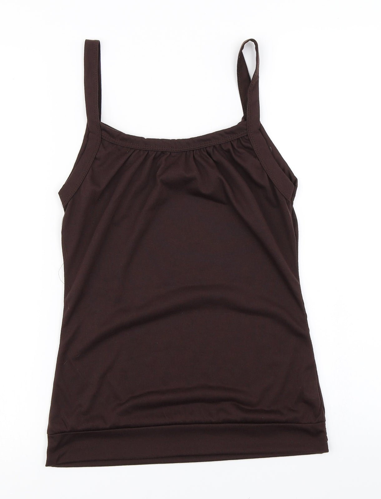 Preworn Womens Brown   Basic Tank Size M