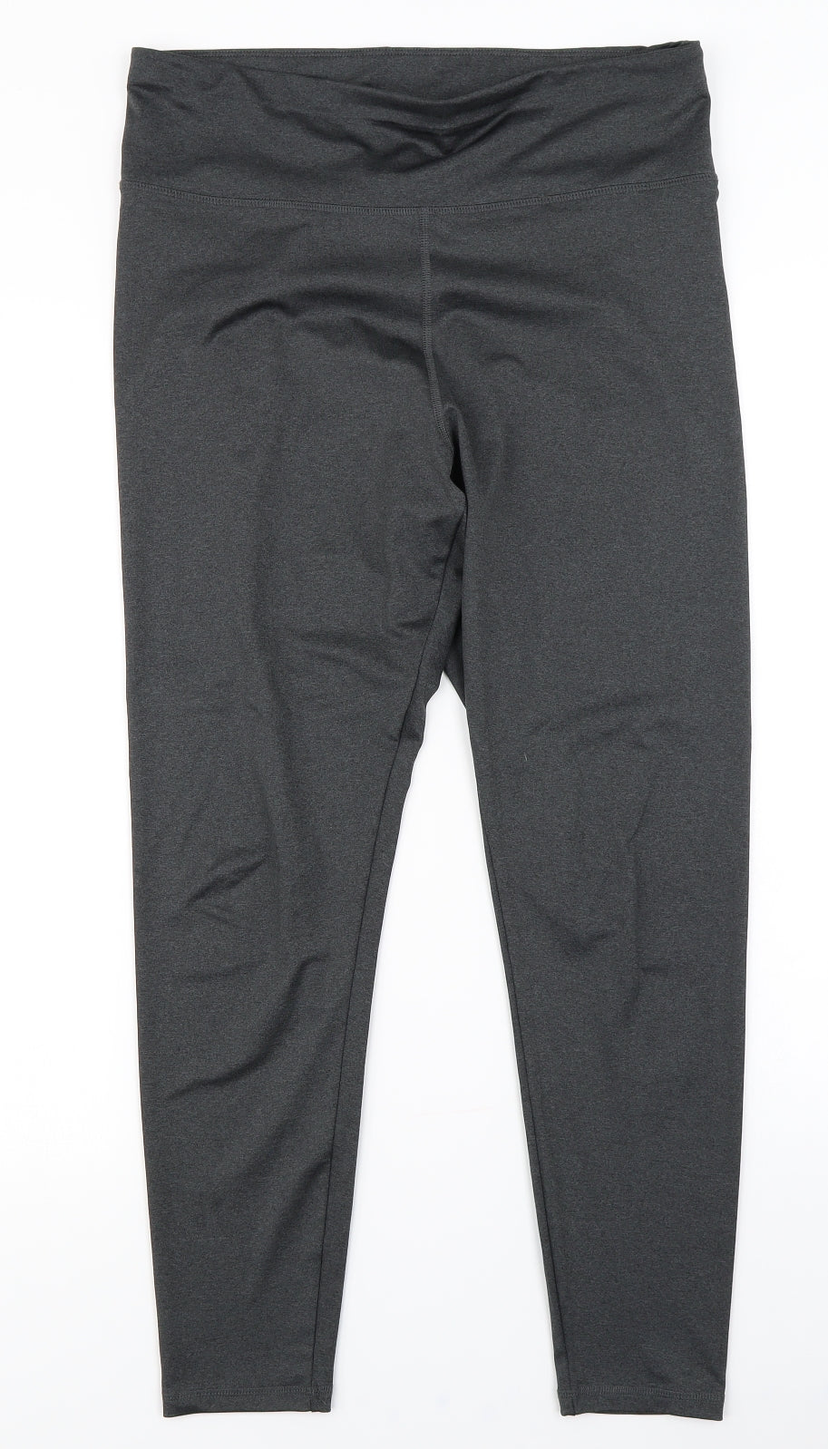 F&F Womens Grey   Compression Leggings Size 16 L28 in