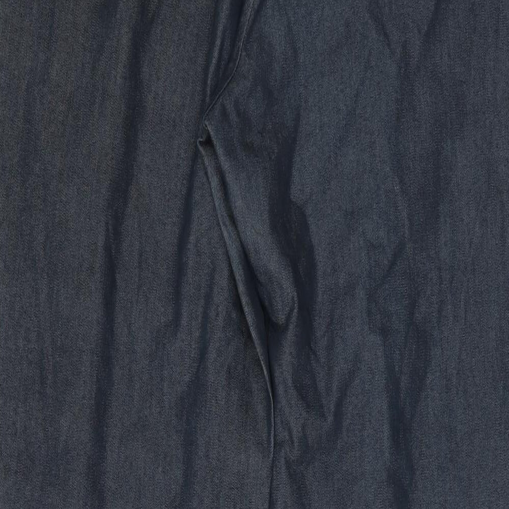 M Womens Blue   Trousers  Size 10 L29 in