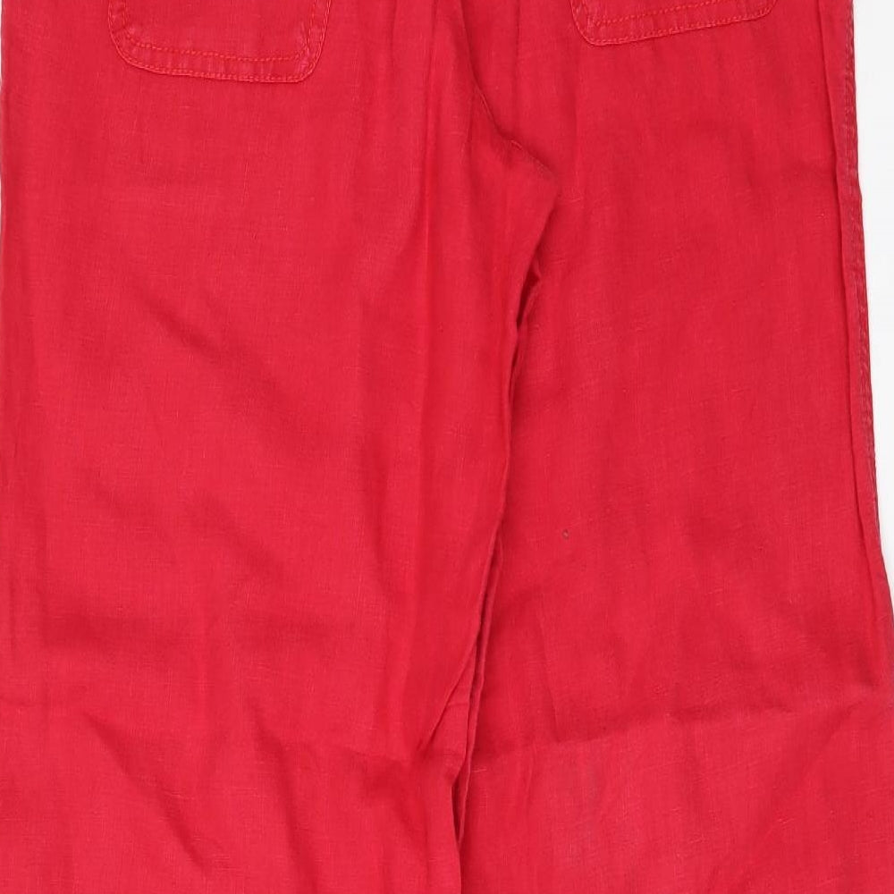 Primark Womens Red   Trousers  Size 10 L31 in