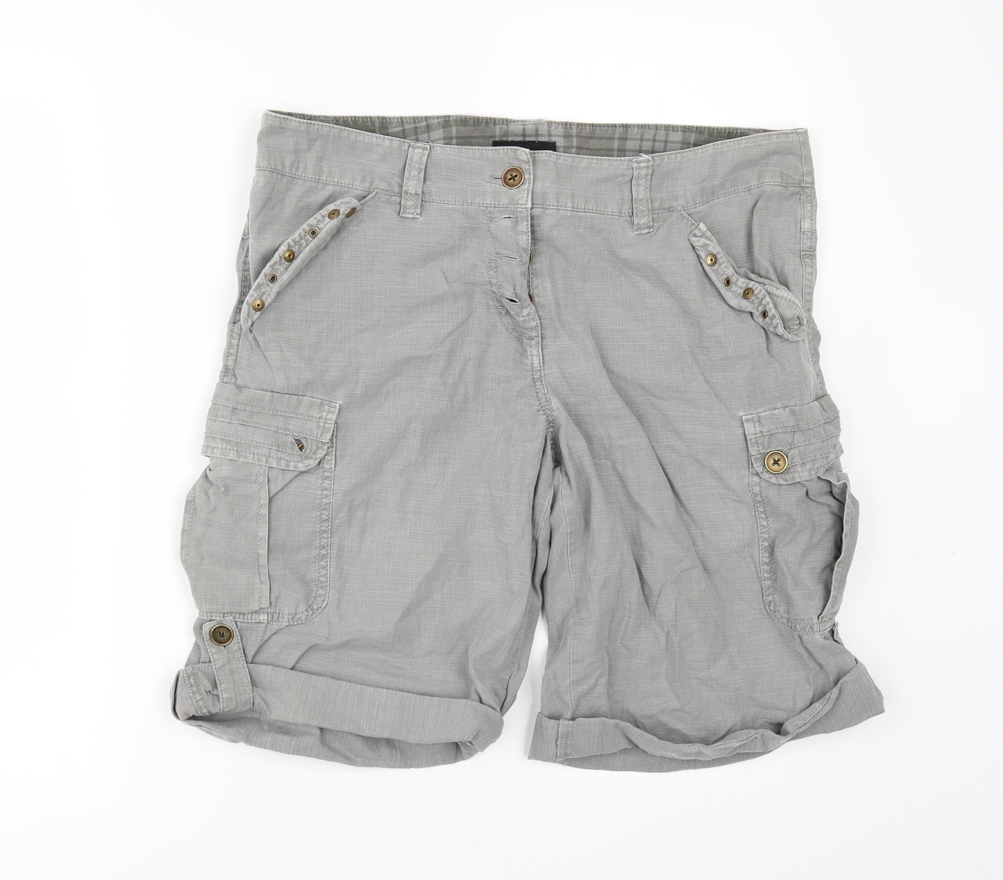 NEXT Womens Green   Cargo Shorts Size 12