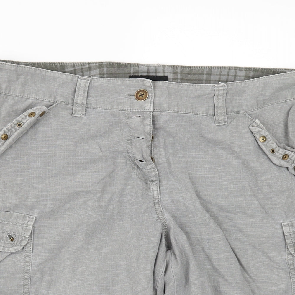 NEXT Womens Green   Cargo Shorts Size 12
