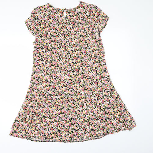 Primark` Womens Multicoloured Floral  A-Line  Size 10