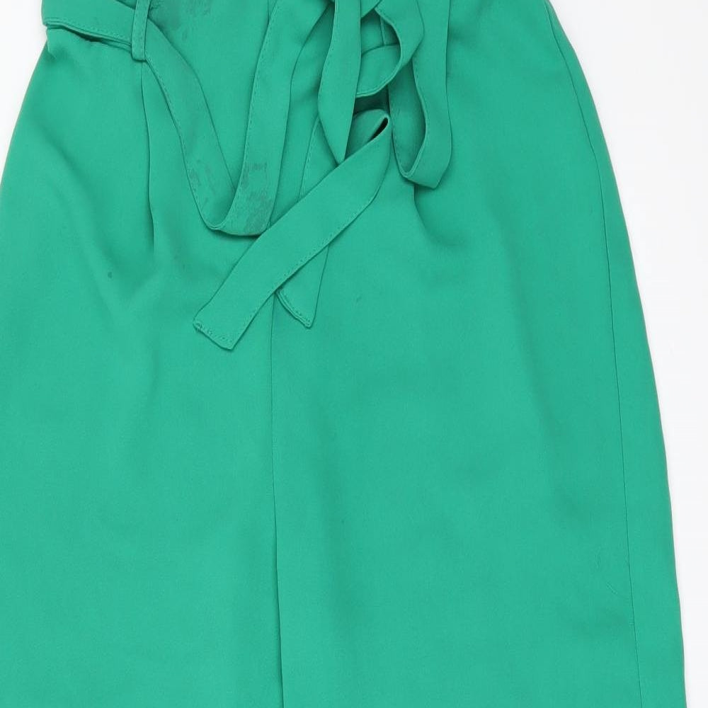 Primark Womens Green   Culotte Shorts Size 6