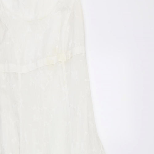 Per Una Womens Ivory   Fit & Flare  Size 10