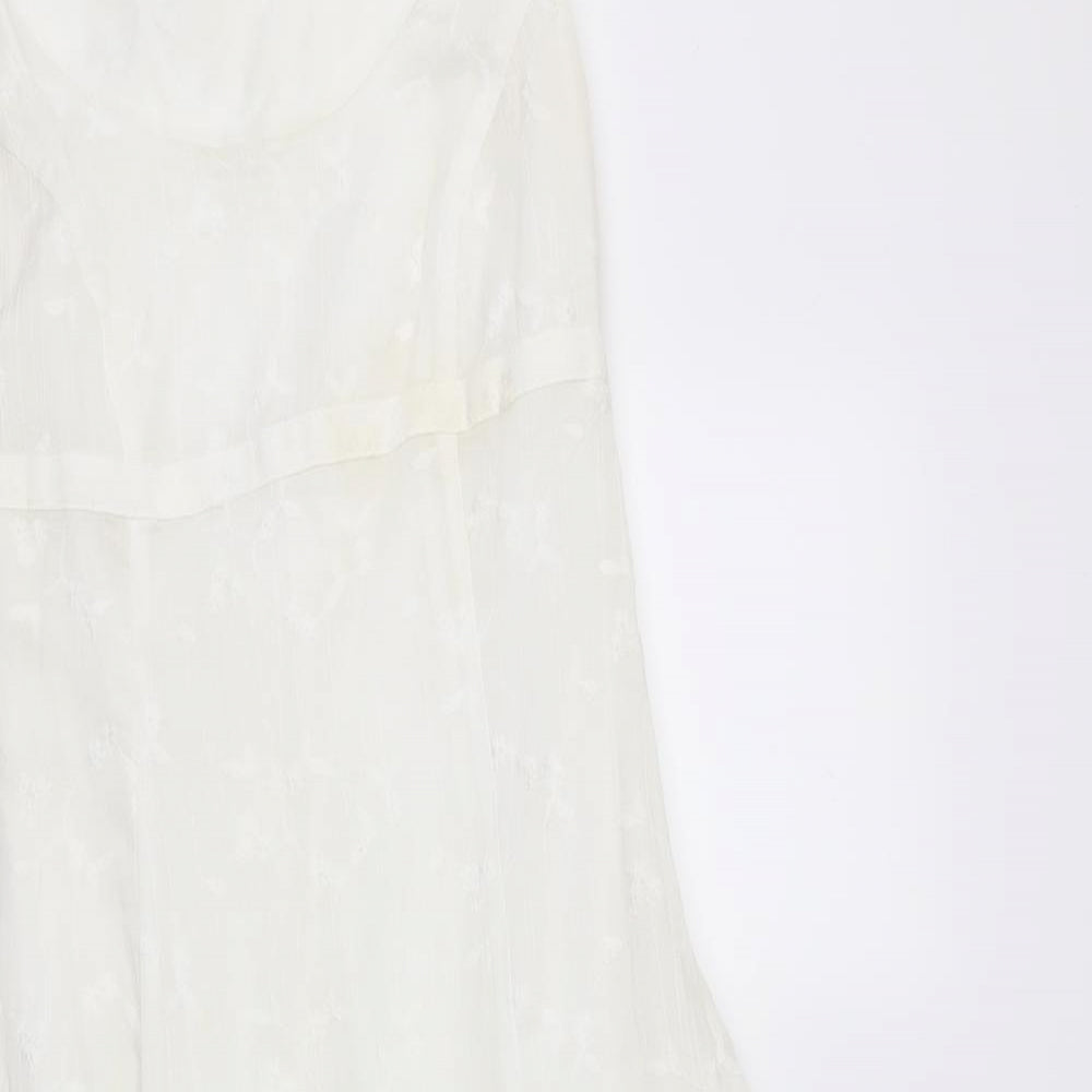 Per Una Womens Ivory   Fit & Flare  Size 10