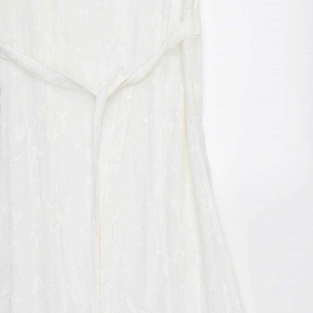 Per Una Womens Ivory   Fit & Flare  Size 10