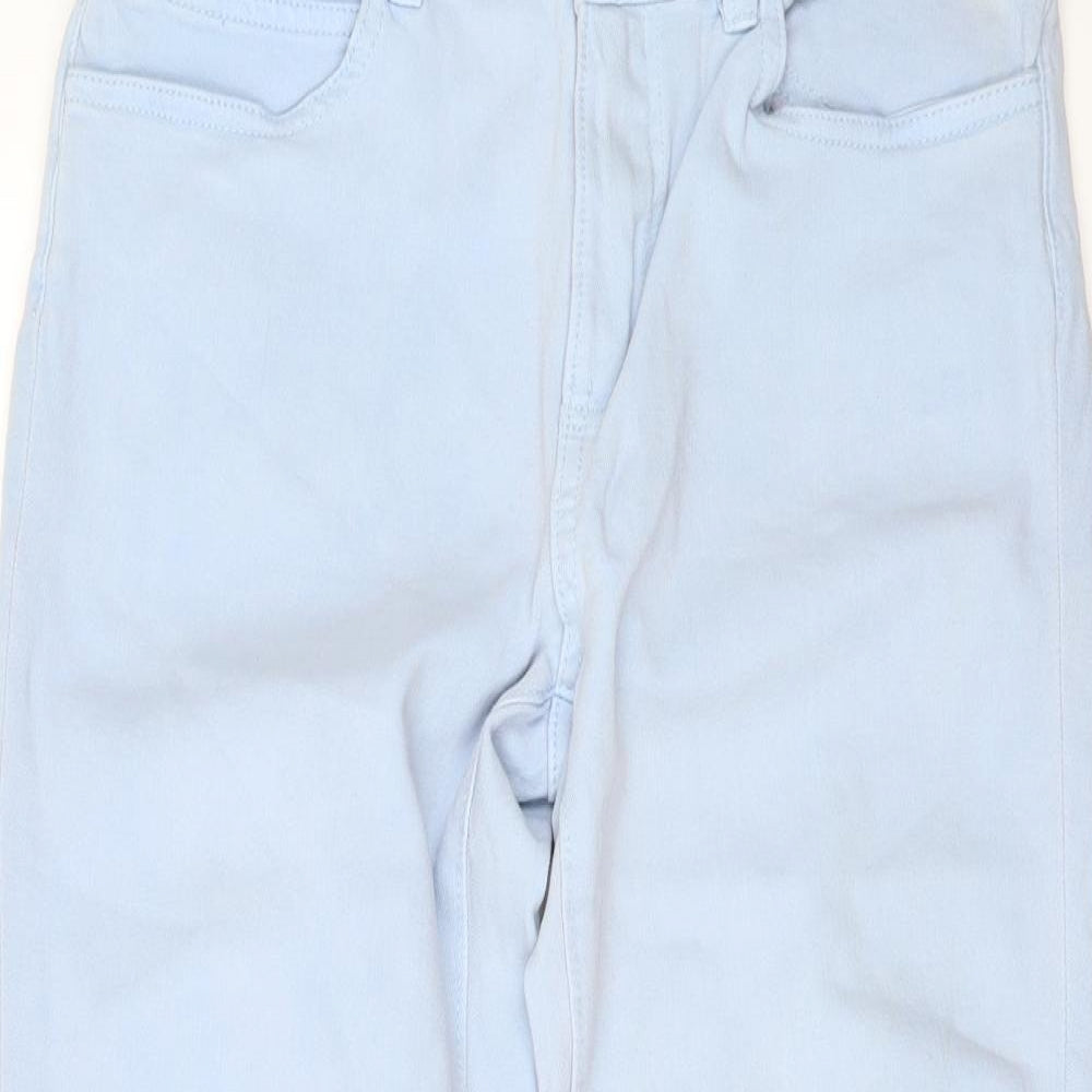 White Stuff Womens Blue  Denim Cropped Jeans Size 10 L23 in