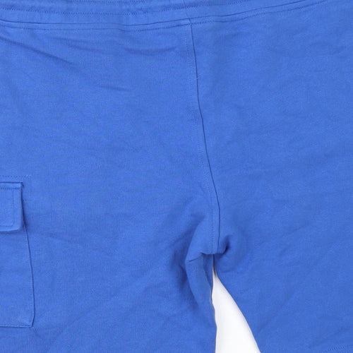 C.P. Company Mens Blue   Sweat Shorts Size L