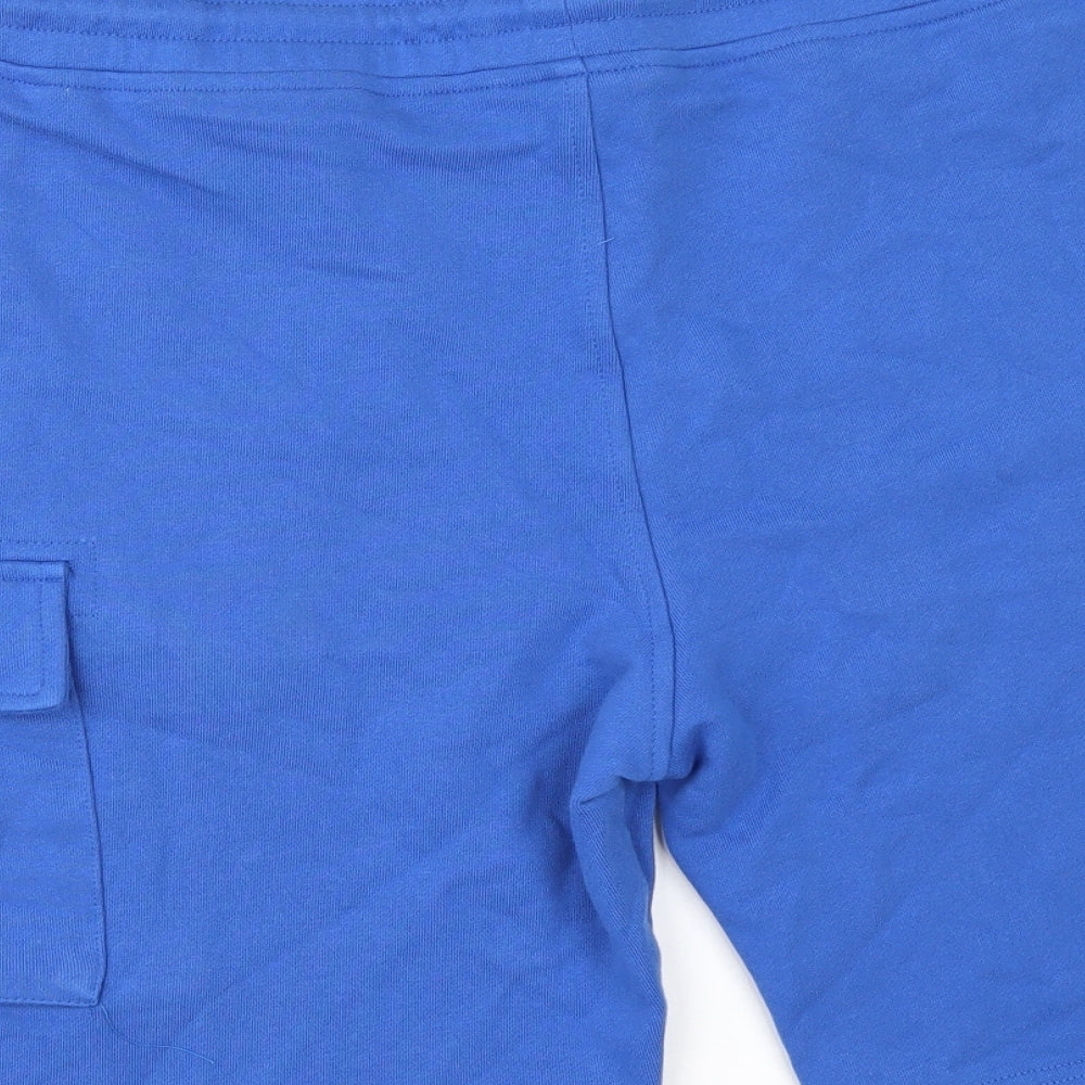 C.P. Company Mens Blue   Sweat Shorts Size L