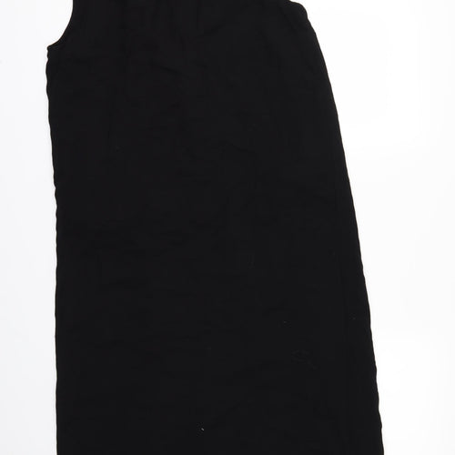 FOREVER 21 Womens Black   Jacket Waistcoat Size S  - LONG WAISTCOAT