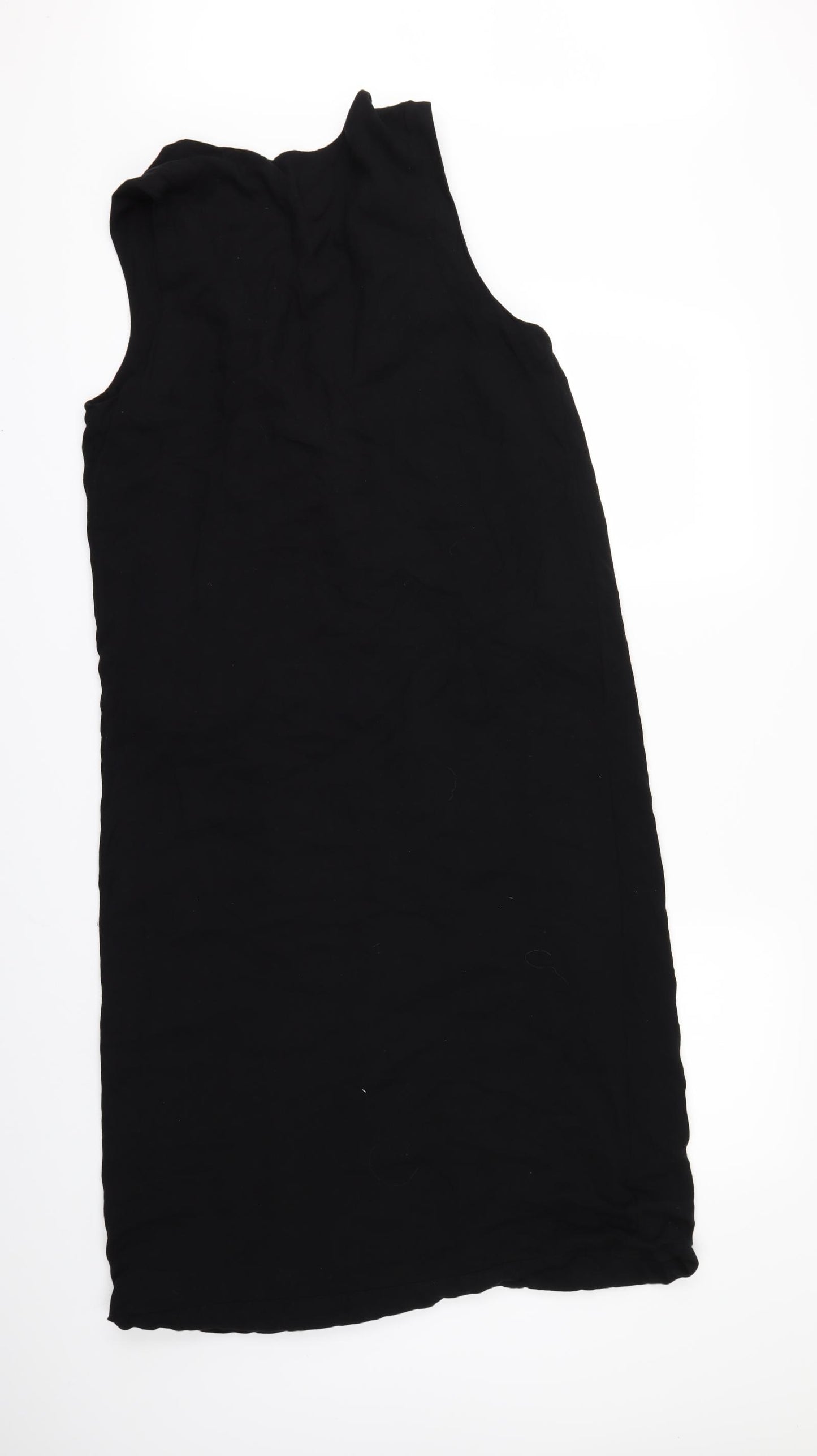 FOREVER 21 Womens Black   Jacket Waistcoat Size S  - LONG WAISTCOAT