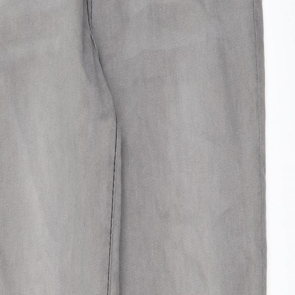 Boohoo Mens Grey  Denim Skinny Jeans Size 34 in L32 in