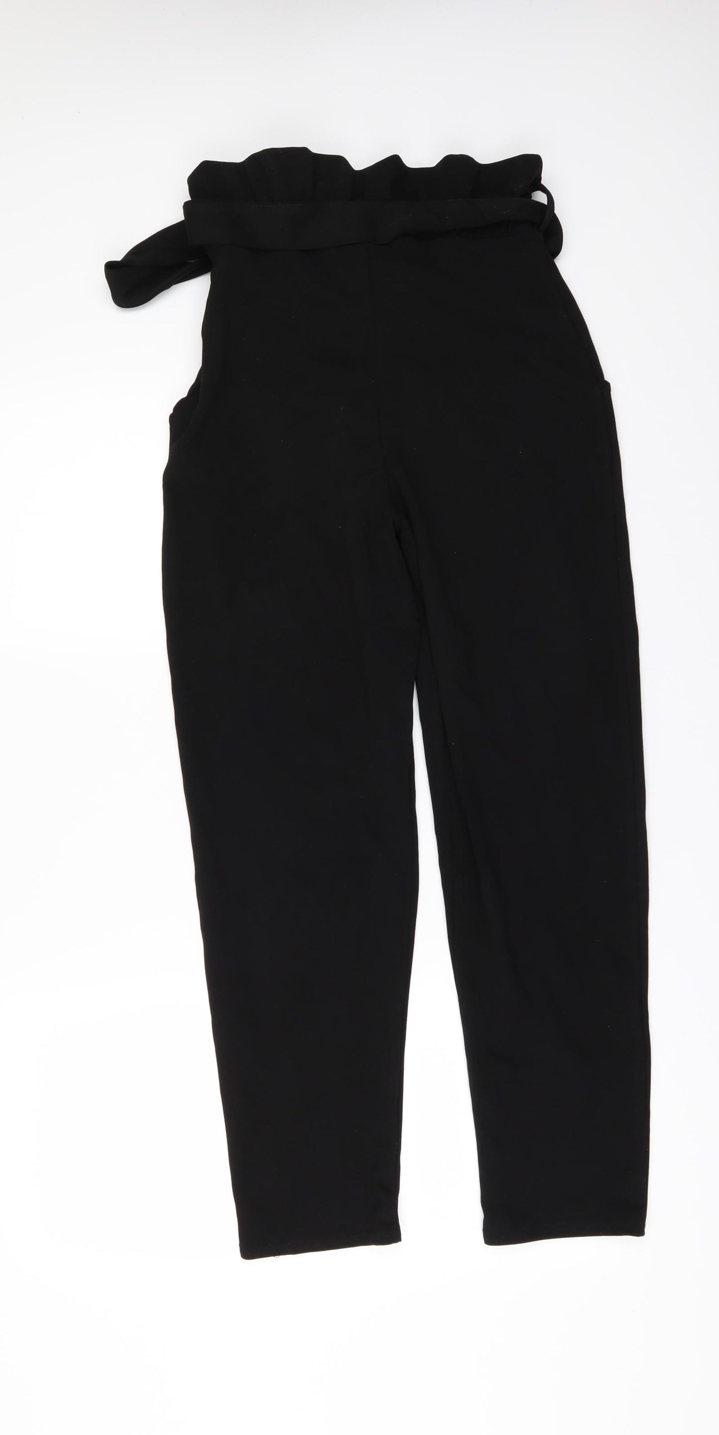 Stylewise Womens Black   Trousers  Size 8 L28 in