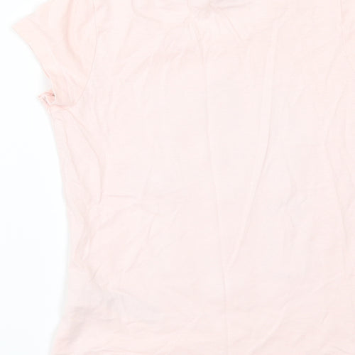 Jasper Conran Girls Pink   Basic T-Shirt Size 7-8 Years  - BALLET SHOES