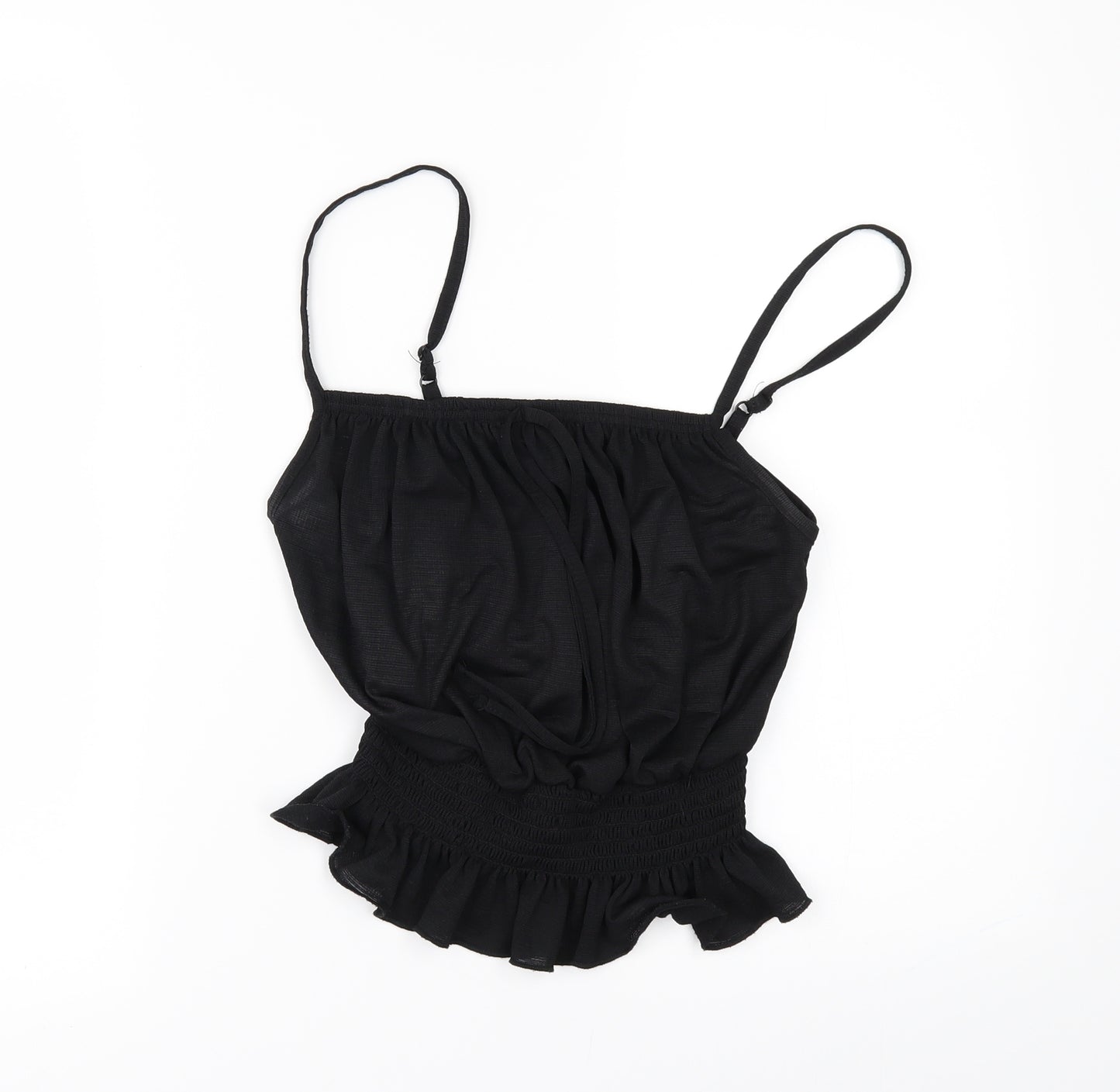 New Look Womens Black   Camisole Blouse Size 10