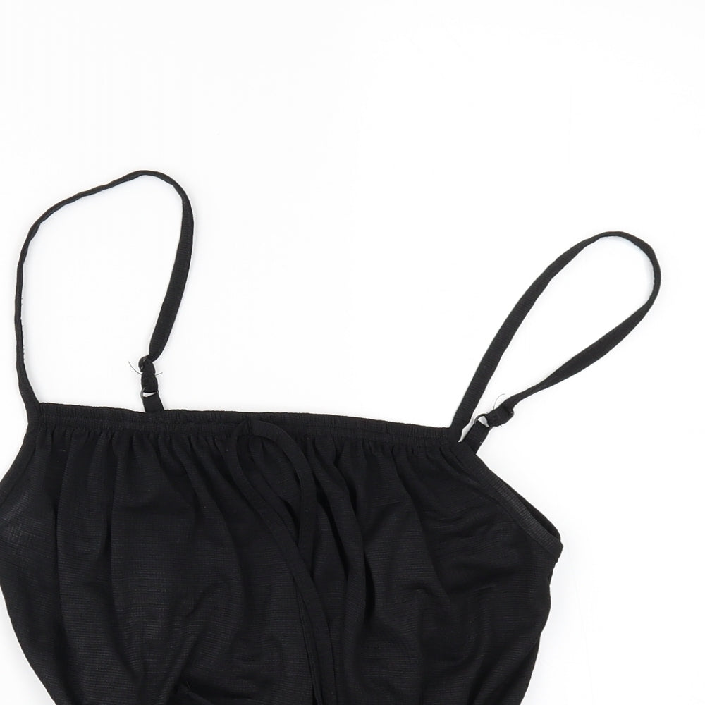 New Look Womens Black   Camisole Blouse Size 10