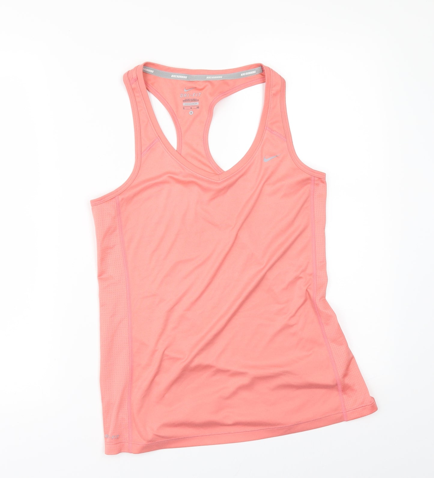 Nike Womens Orange   Basic T-Shirt Size S