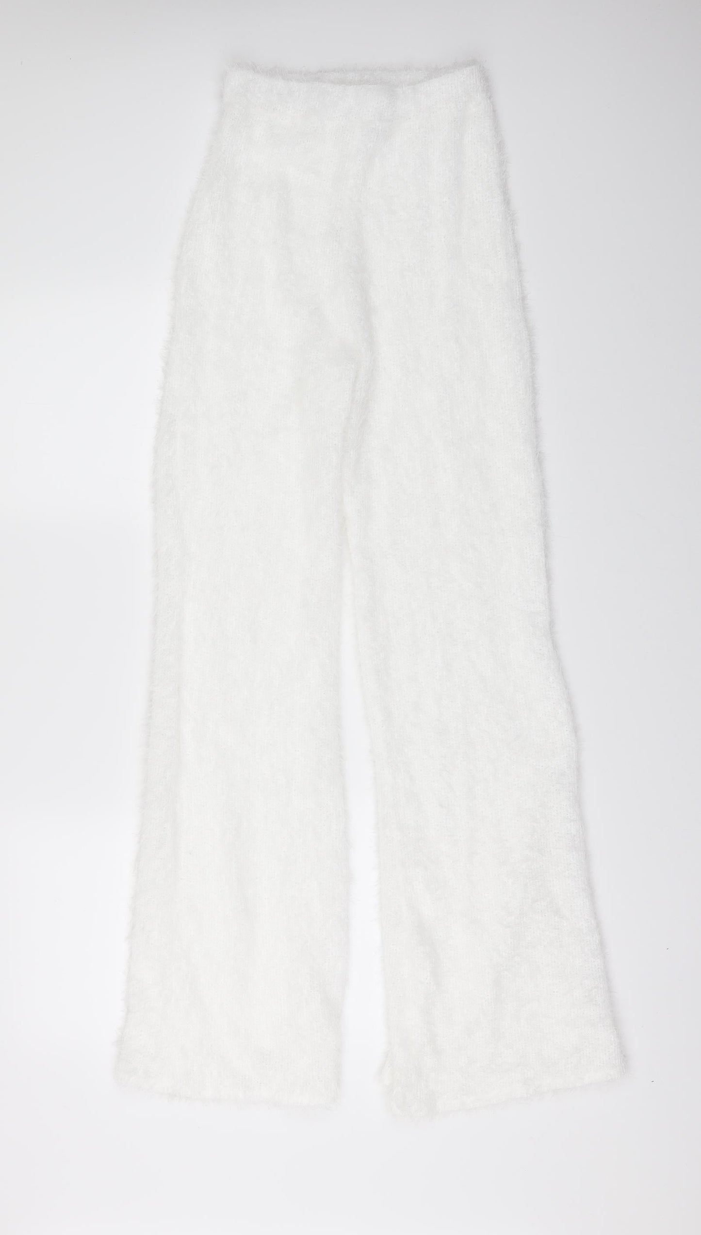 Missy Empire Womens White   Trousers  Size 6 L32.5 in