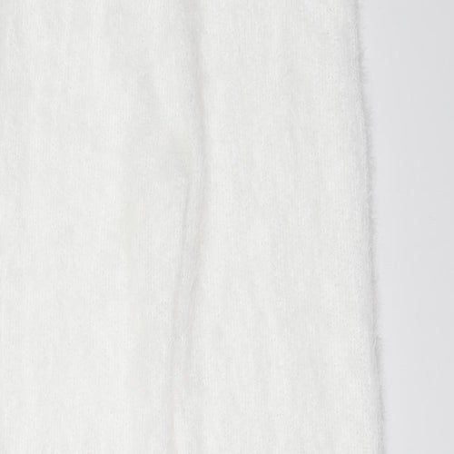 Missy Empire Womens White   Trousers  Size 6 L32.5 in