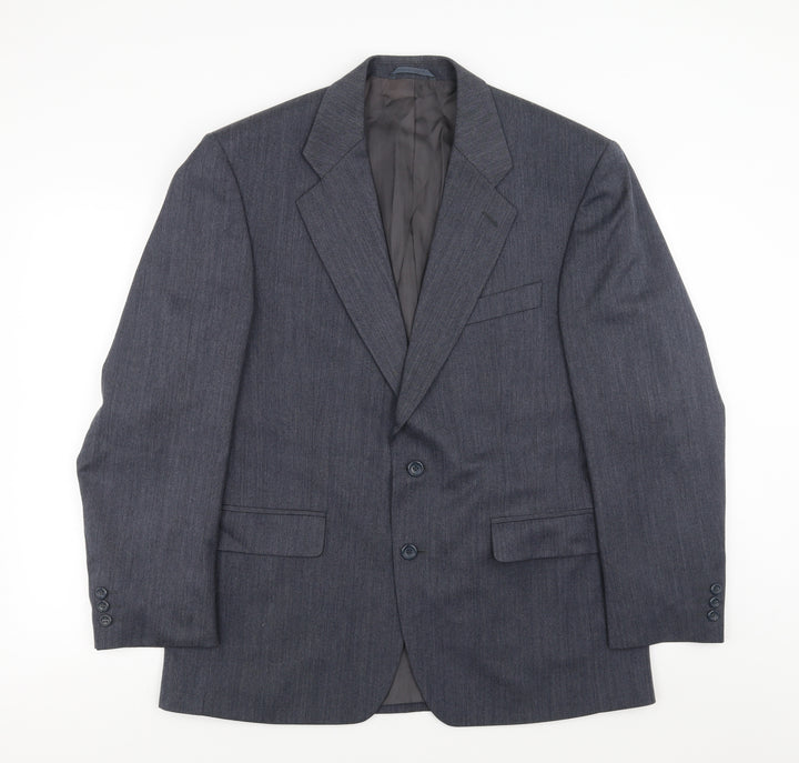 Chatsworth Mens Blue Jacket Suit Jacket Size 42