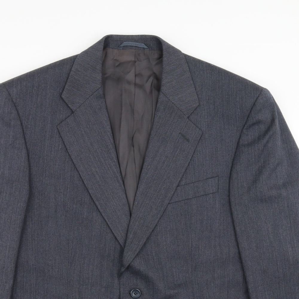 Chatsworth Mens Blue   Jacket Suit Jacket Size 42