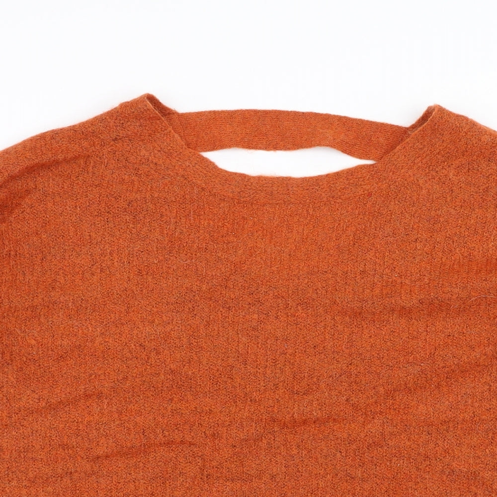 Sainsburys Womens Orange   Pullover Jumper Size 18