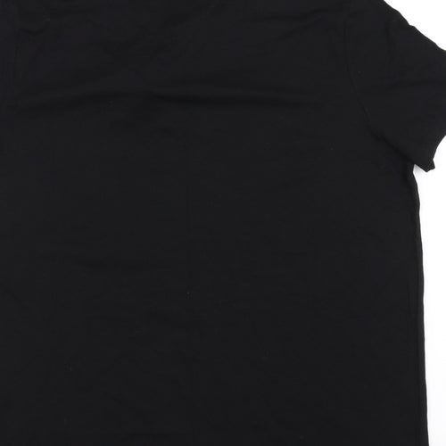 Disney Womens Black   Basic T-Shirt Size 16  - cruella de ville