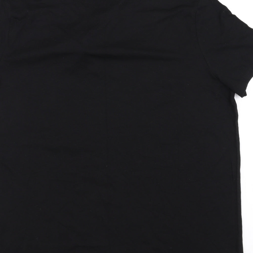 Disney Womens Black   Basic T-Shirt Size 16  - cruella de ville