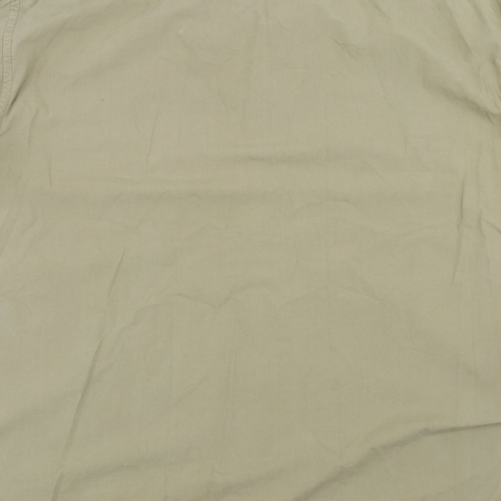 Armando Mens Green    Button-Up Size L  - Cargo Style