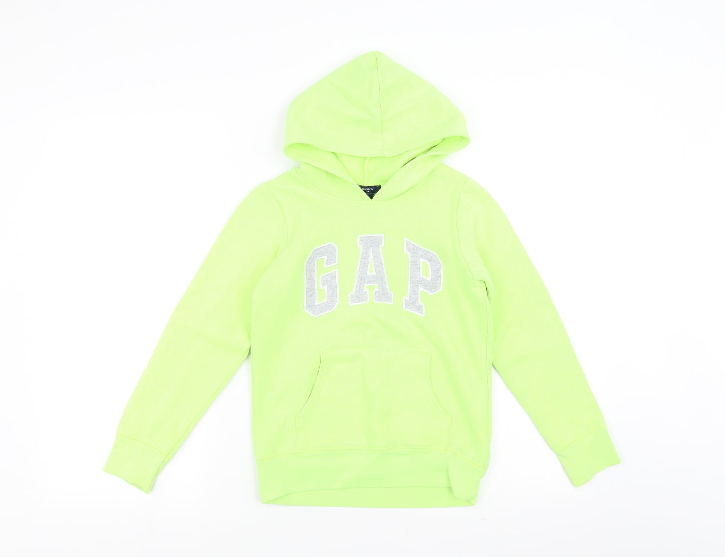 Gap Boys Green   Pullover Hoodie Size L  - neon